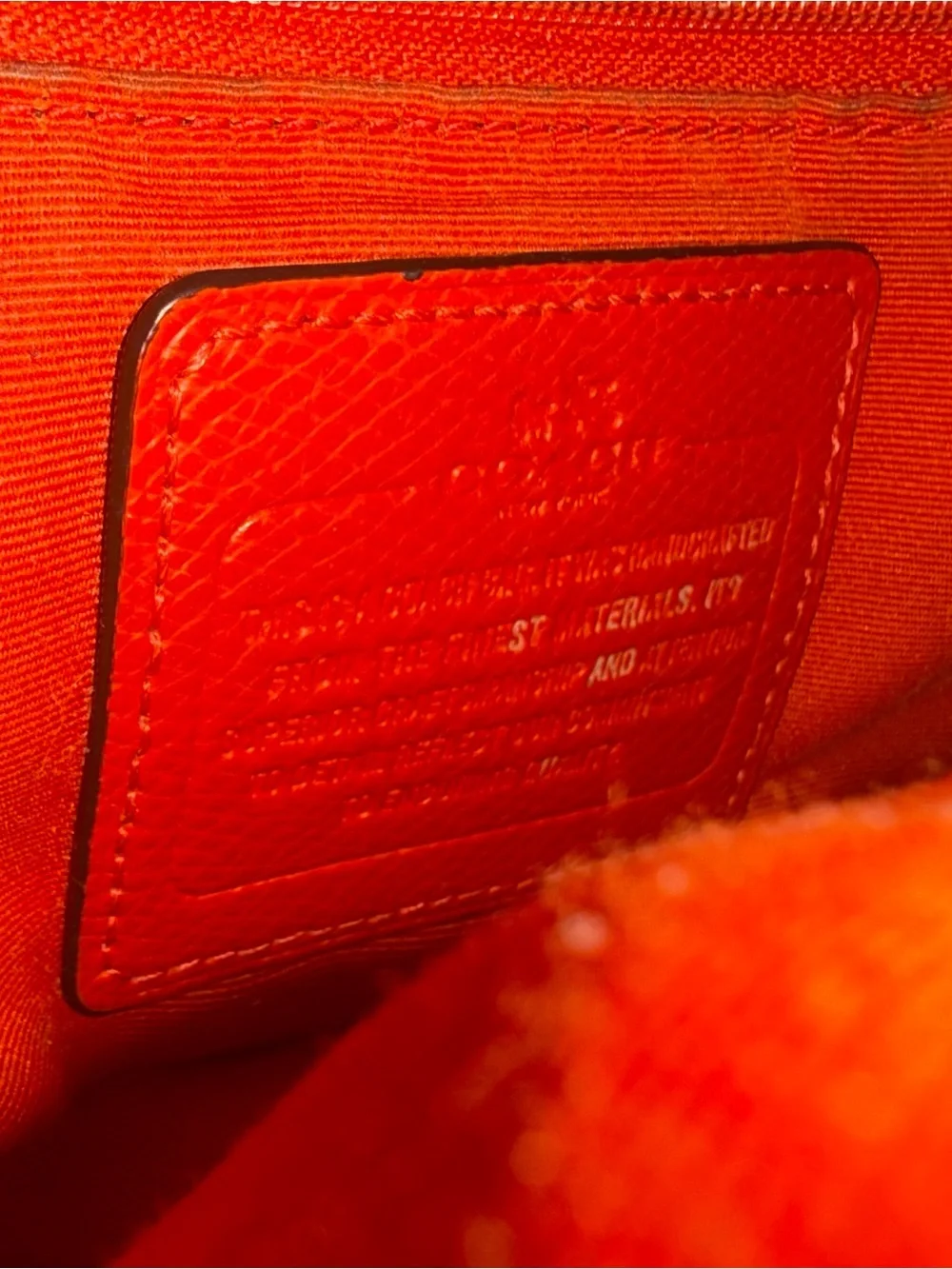 Coach F36637 Christie Carryall Orange-Red Convertible Bag